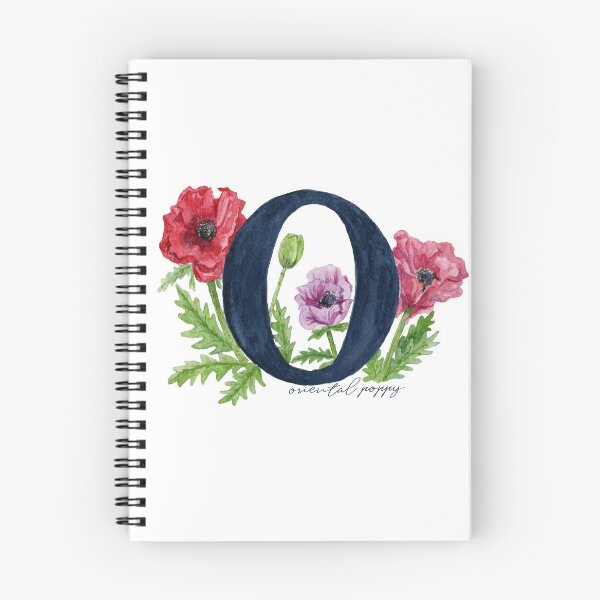Item preview, O is for Oriental Poppy designed and sold by Laura Jane Kirton.