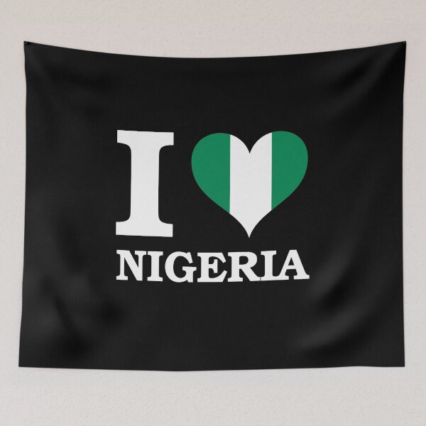 Item preview, I ❤ NIGERIA designed and sold by NattyWear.