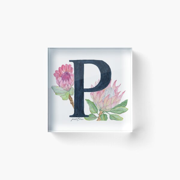 Item preview, P is for Protea designed and sold by Laura Jane Kirton.