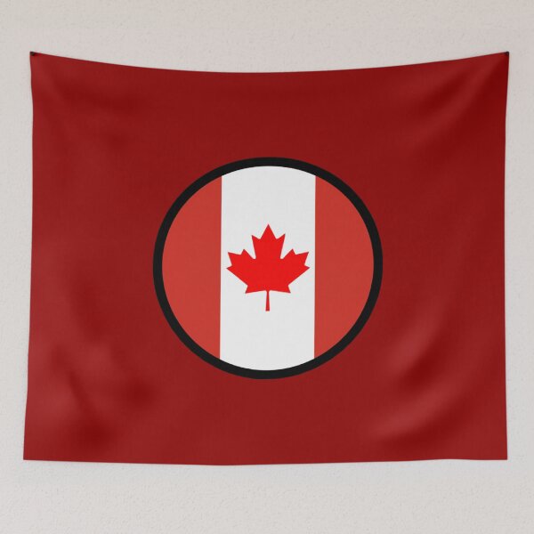 Item preview, Canada flag sticker designed and sold by raosnop.