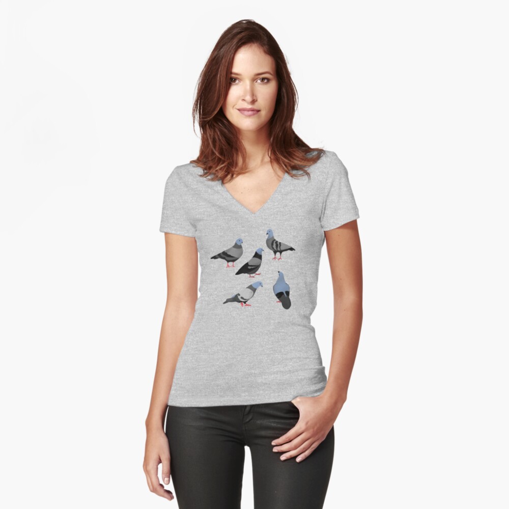Item preview, Fitted V-Neck T-Shirt designed and sold by divafern.