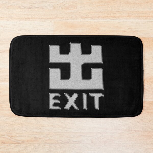 Item preview, Chinese Exit Symbol Raver Style designed and sold by badlydrawnbabe.