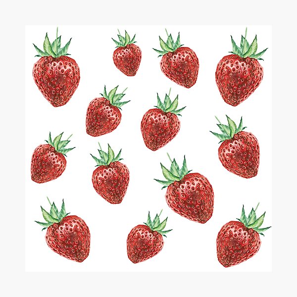 Item preview, Strawberry Patch  designed and sold by sarahvogelart.