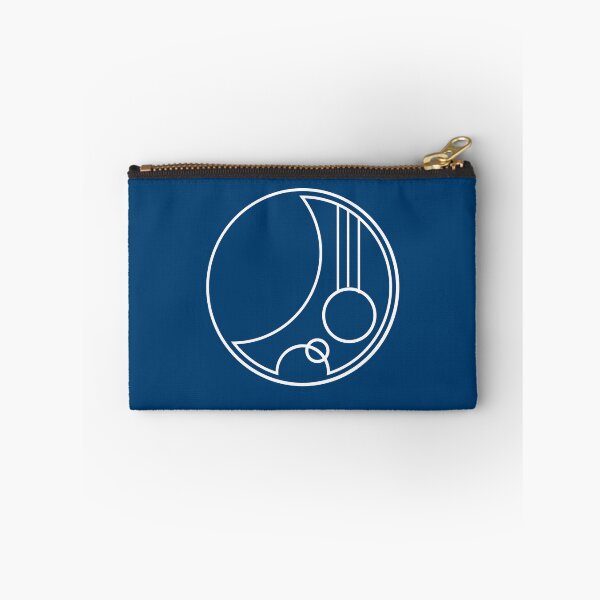 Item preview, Tom in Circular Gallifreyan Alphabet White on TARDIS Blue designed and sold by Darcy777.