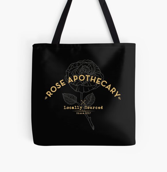 Dark Rose Apothecary All Over Print Tote Bag
