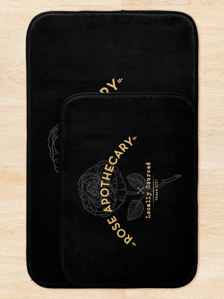 Alternate view of Dark Rose Apothecary Bath Mat