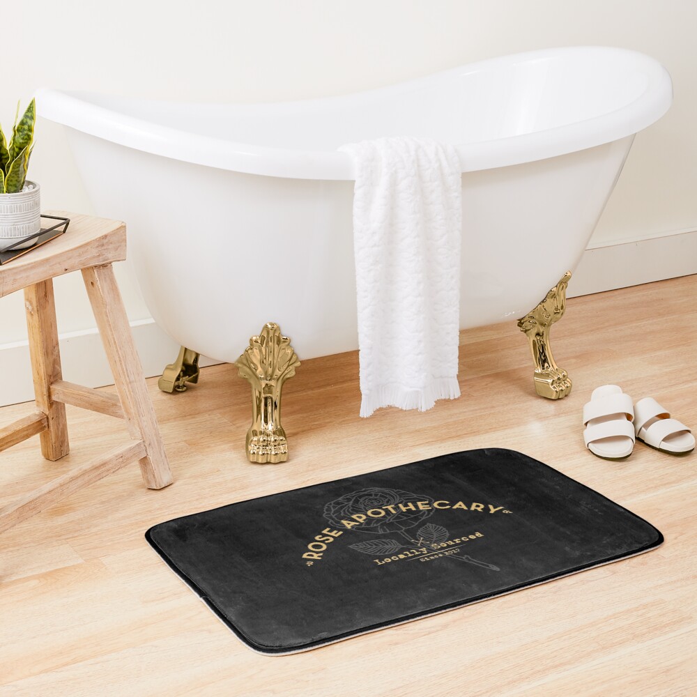 Dark Rose Apothecary Bath Mat