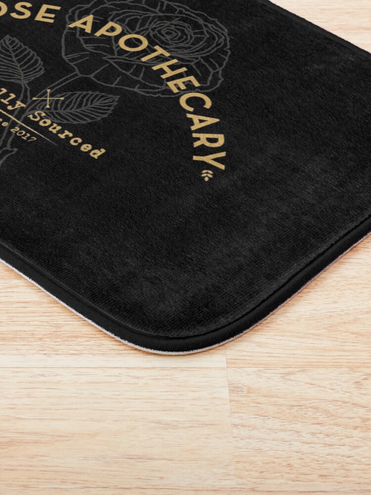 Alternate view of Dark Rose Apothecary Bath Mat