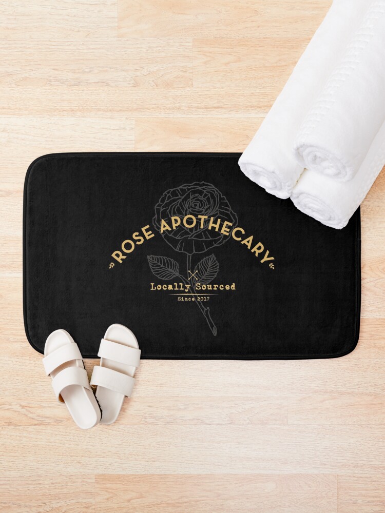 Alternate view of Dark Rose Apothecary Bath Mat