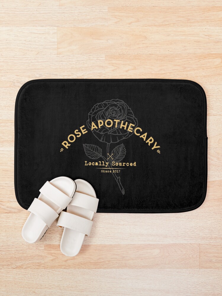 Alternate view of Dark Rose Apothecary Bath Mat