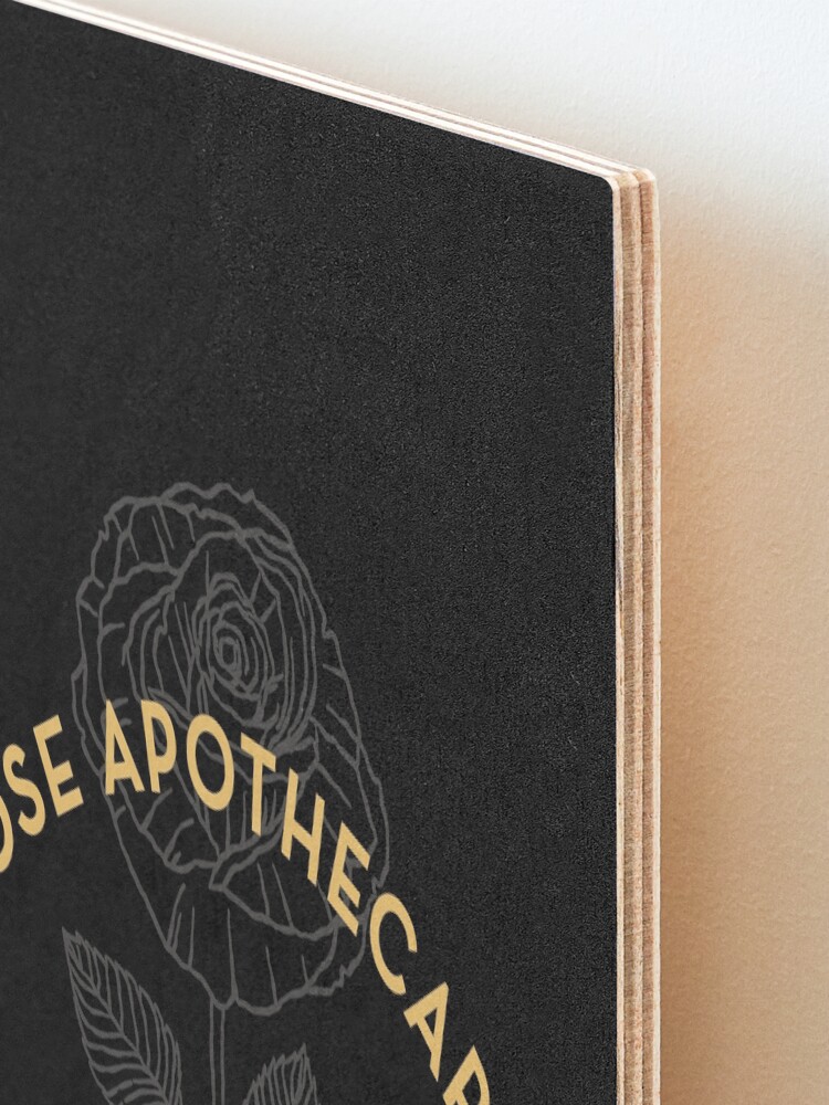 Alternate view of Dark Rose Apothecary Mounted Print