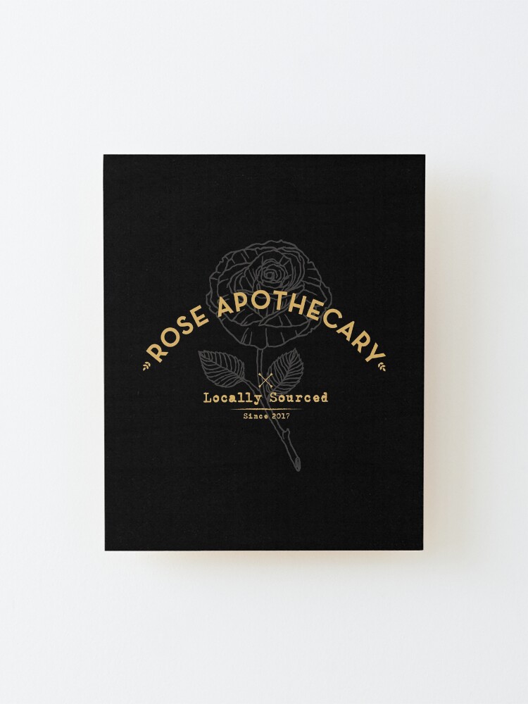 Alternate view of Dark Rose Apothecary Mounted Print