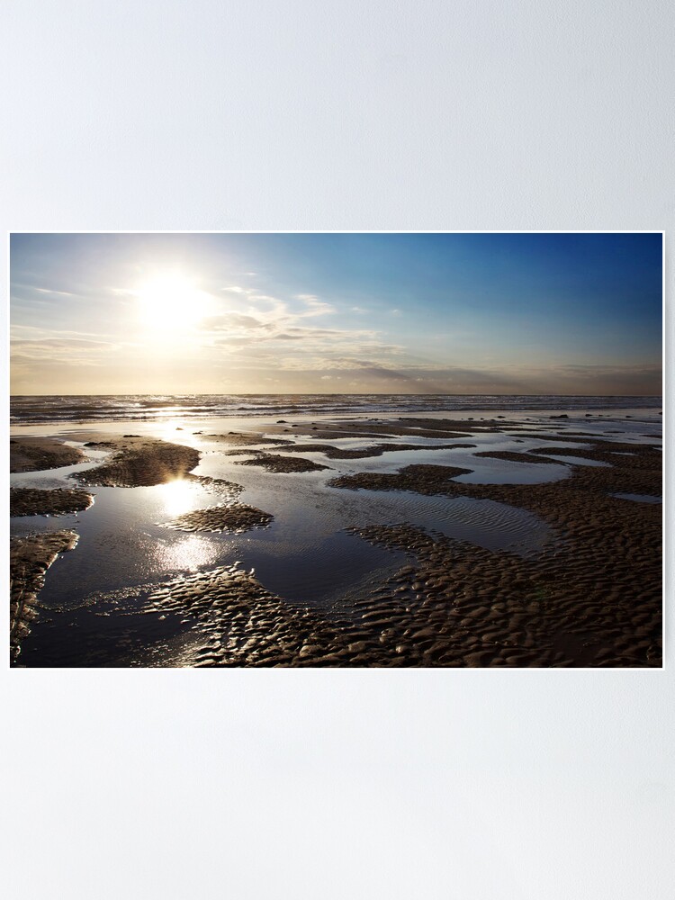 Alternate view of Sunset at Hardelot Plage Poster