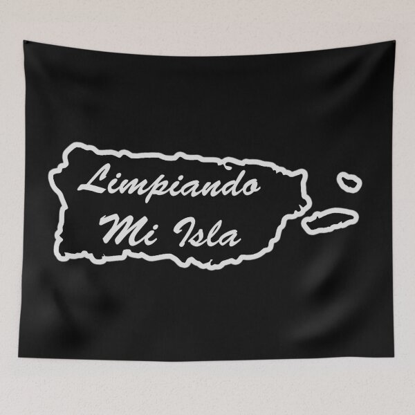 Item preview, Limpiando Mi Isla (Blanco) designed and sold by 90sOE.