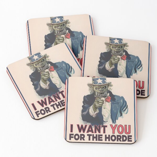 Item preview, I want you for the horde! designed and sold by maedhroz.