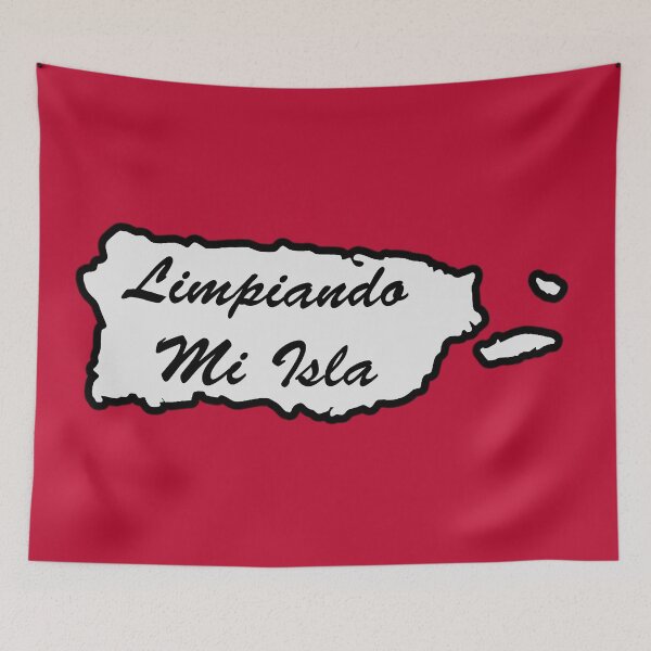 Item preview, Limpiando Mi Isla (Red) designed and sold by 90sOE.