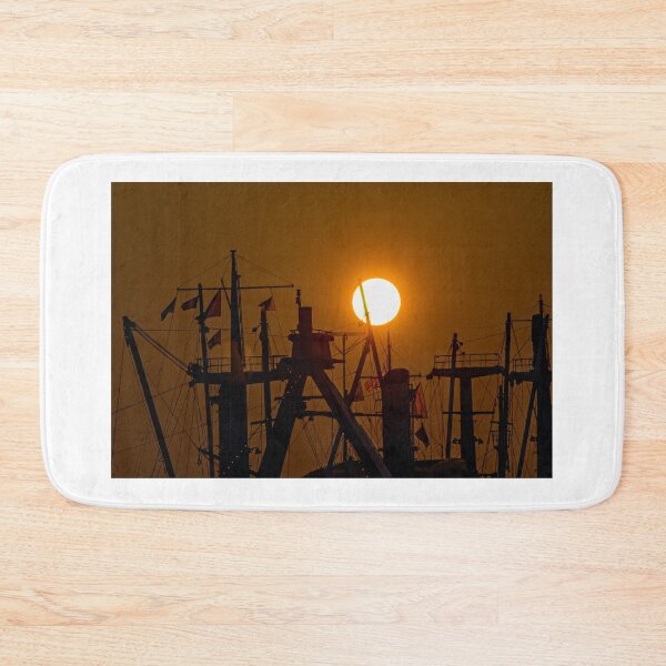 Item preview, Sunset in the port of Hamburg designed and sold by Martin Langer.