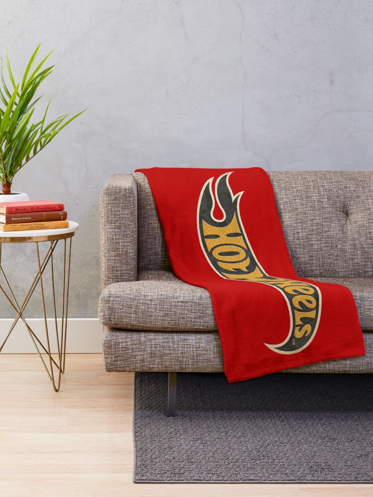 hot wheels throw blanket