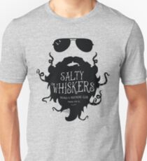 Salty Whiskers Beard & Mustache Club Unisex T-Shirt