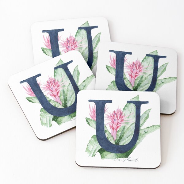 Item preview, U is for Urn Flower designed and sold by Laura Jane Kirton.