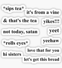 Meme Word Pack Sticker