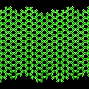 Artwork thumbnail, Green Geometric Pattern by Patterner