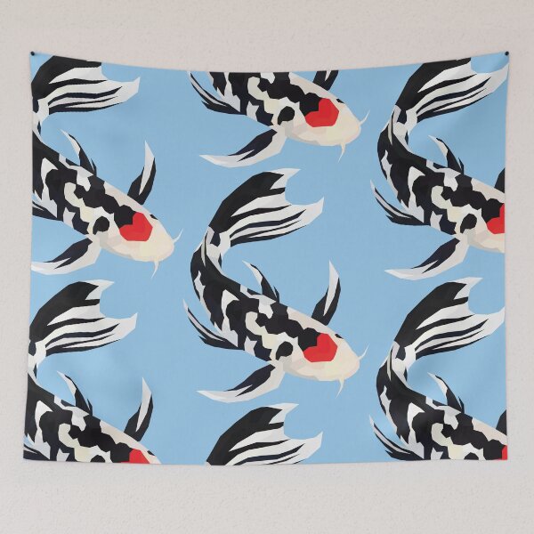 Item preview, Geo Koi Pattern designed and sold by Jackson-Avery.