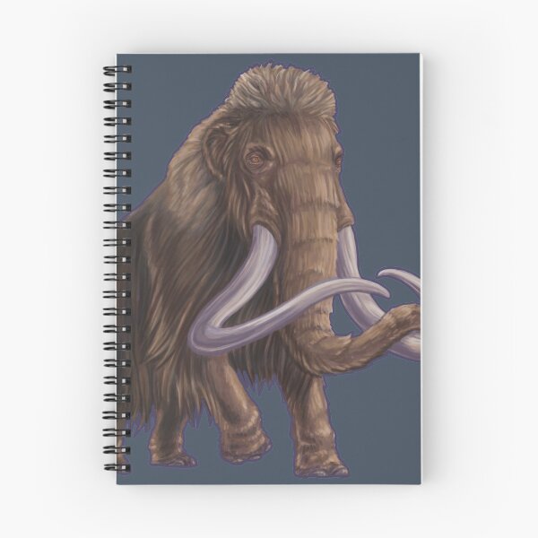 Item preview, Mammuthus primigenius (Woolly Mammoth) designed and sold by CoffeeBlack Illustration.