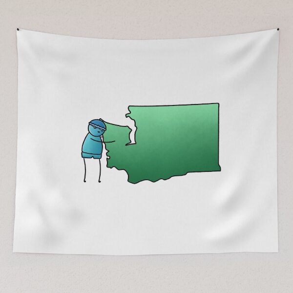 Item preview, I Hug Washington State designed and sold by Ben McKenzie.