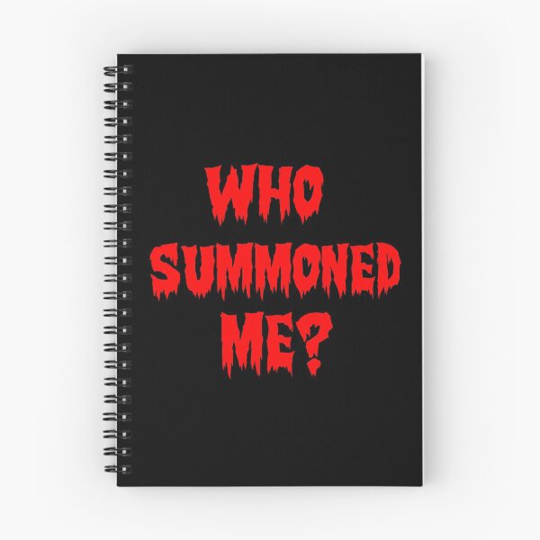 Item preview, WHO SUMMONED ME? designed and sold by Devilish-Kit.