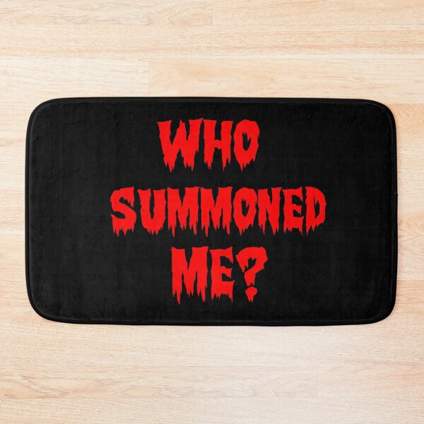 Item preview, WHO SUMMONED ME? designed and sold by Devilish-Kit.