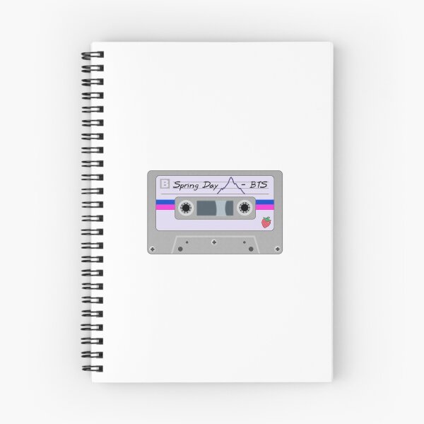 Item preview, bts spring day cassette  designed and sold by brinashearts.