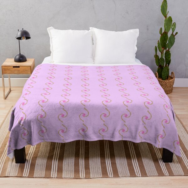 Item preview, Floral Beanstalk Lavender Red Tan designed and sold by PageDesigns.