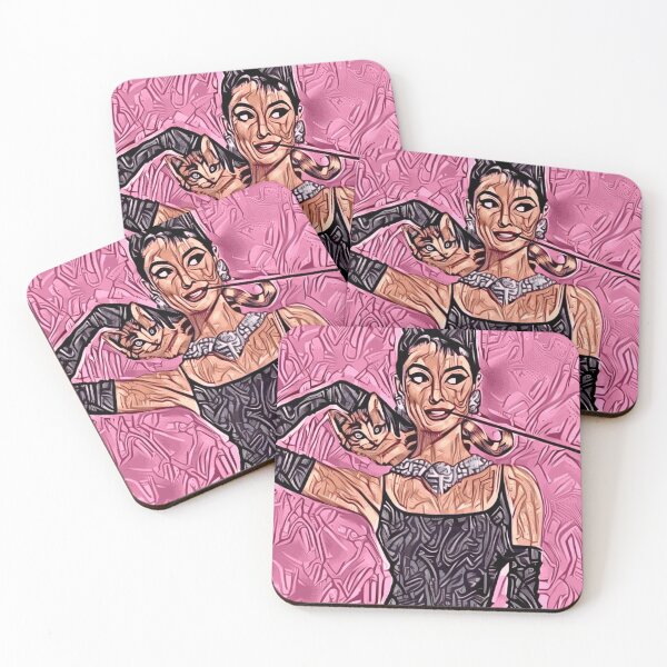 Item preview, Audrey Hepburn - Breakfast at Tiffany's - Evening Rose designed and sold by CELLAR-D00R.