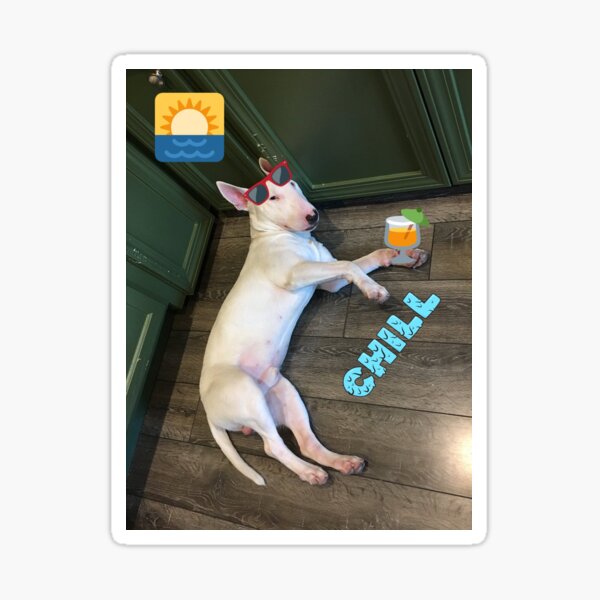Item preview, @PupperNelson: Chill designed and sold by PupperNelson.