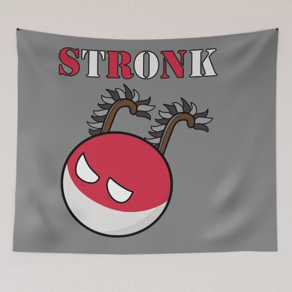 Item preview, Polandball - Poland Stronk with Hussar Wings designed and sold by DigitalCleo.