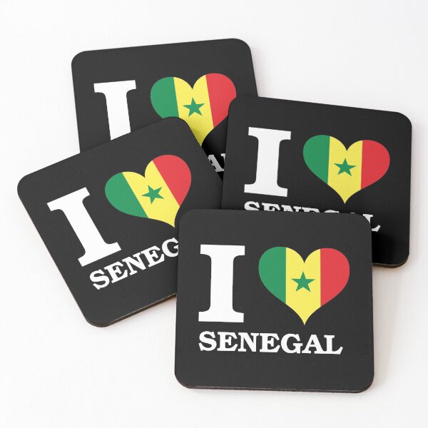 Item preview, I ❤ SENEGAL designed and sold by NattyWear.