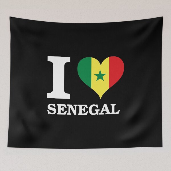 Item preview, I ❤ SENEGAL designed and sold by NattyWear.