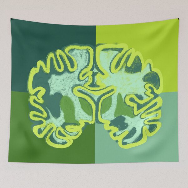 Item preview, Coronal Brain Section designed and sold by Hodgepodge Bricolage.