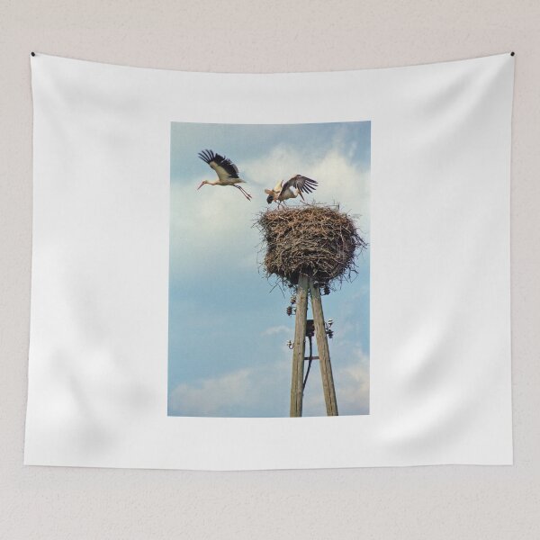 Item preview, Storks nesting designed and sold by Martin Langer.