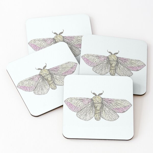 Item preview, Rosy Maple Moth designed and sold by SerenSketches.