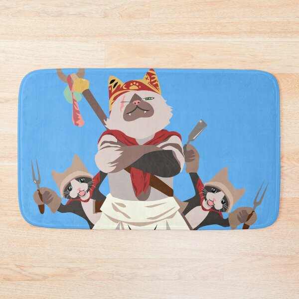 Item preview, Meowscular Chef and his crew designed and sold by DigitalCleo.