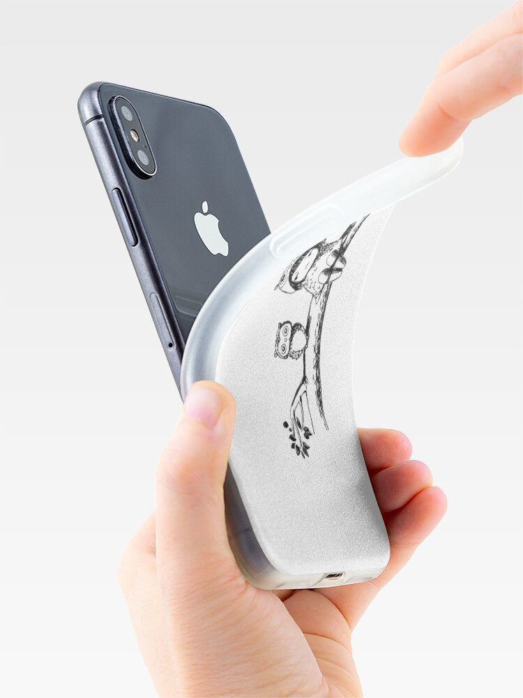 Alternate view of Owls iPhone Case