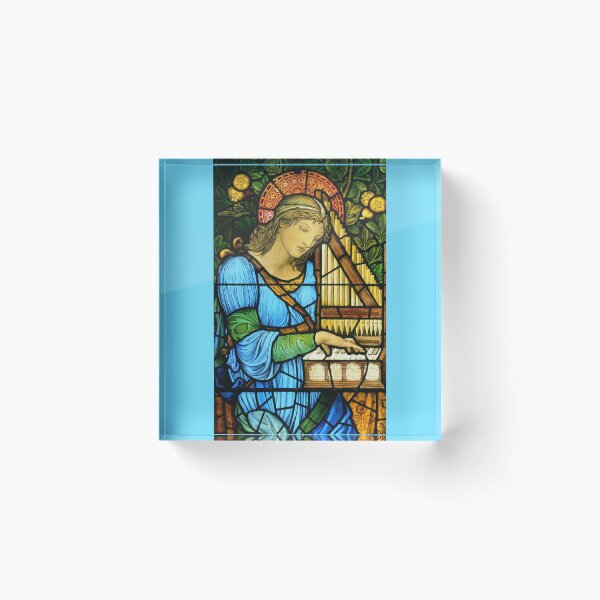 Item preview, Edward Burne-Jones - Saint Cecilia (1900) designed and sold by knightsydesign.
