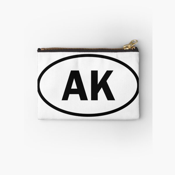 Item preview, Alaska - AK - oval sticker designed and sold by welikestuff.