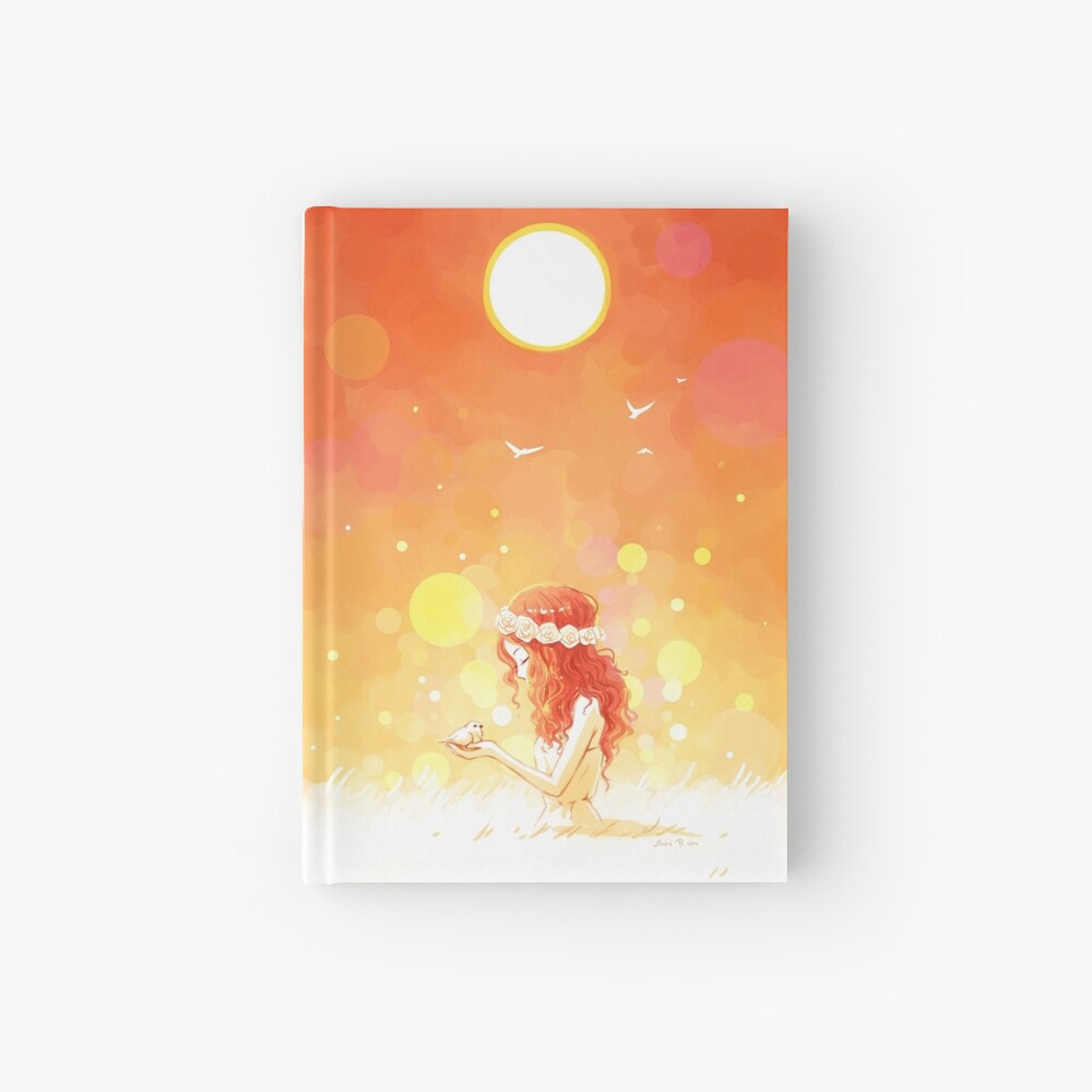 August Hardcover Journal