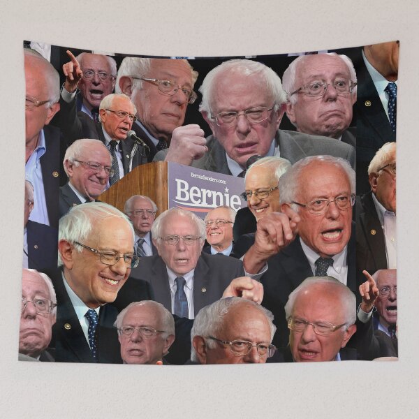 Item preview, Bernie Sanders Collage designed and sold by Kley Goose.