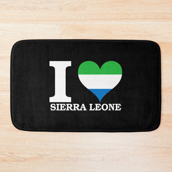Item preview, I ❤ SIERRA LEONE designed and sold by NattyWear.