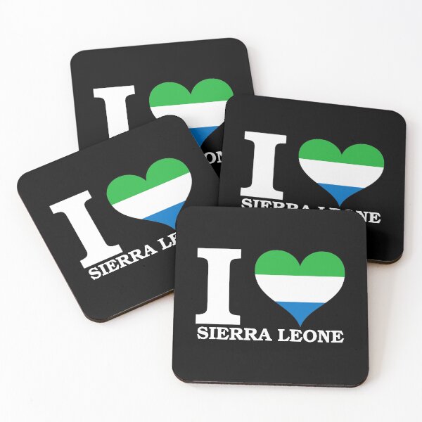 Item preview, I ❤ SIERRA LEONE designed and sold by NattyWear.