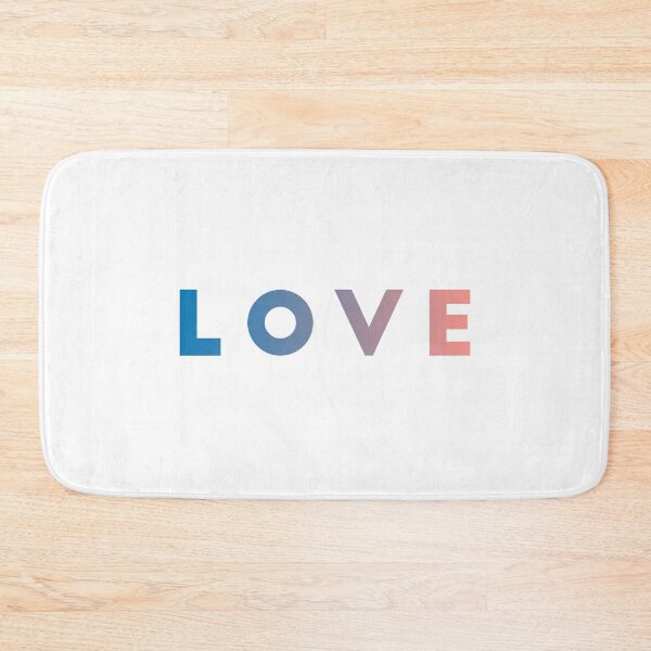 Item preview, LOVE blue to pink pretty gradient text designed and sold by loshijosdesma2.